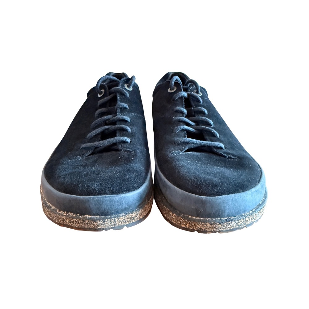 Birkenstock Bend Low Sneakers EU 39 Black Suede Cork Lace Up Comfort Shoes - Picture 11 of 11